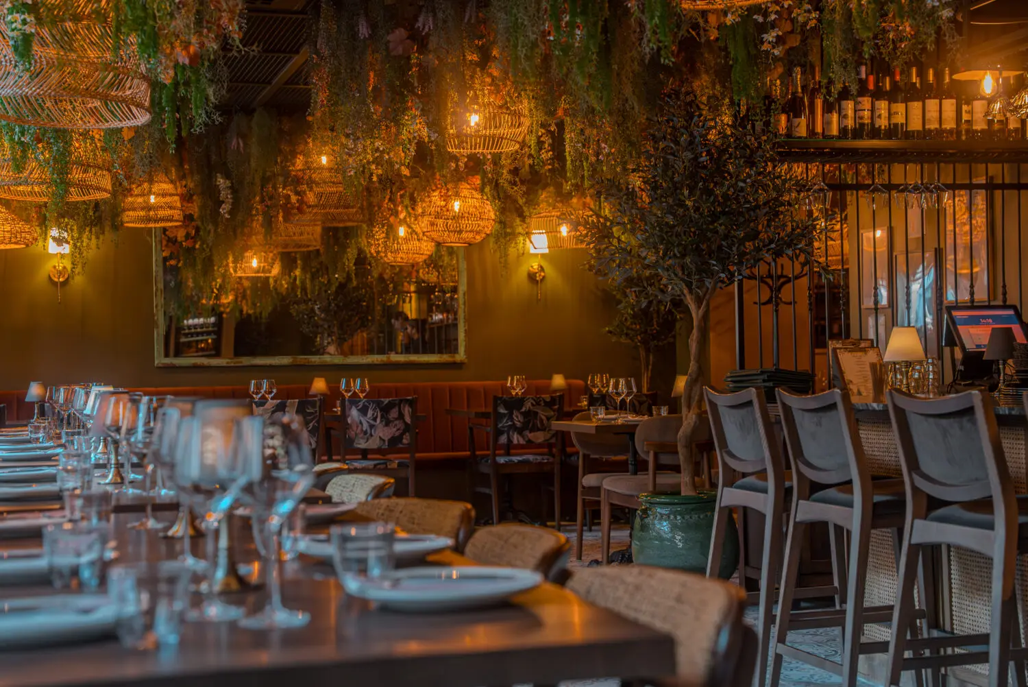 Julbord hos Tabbouli Skånegatan